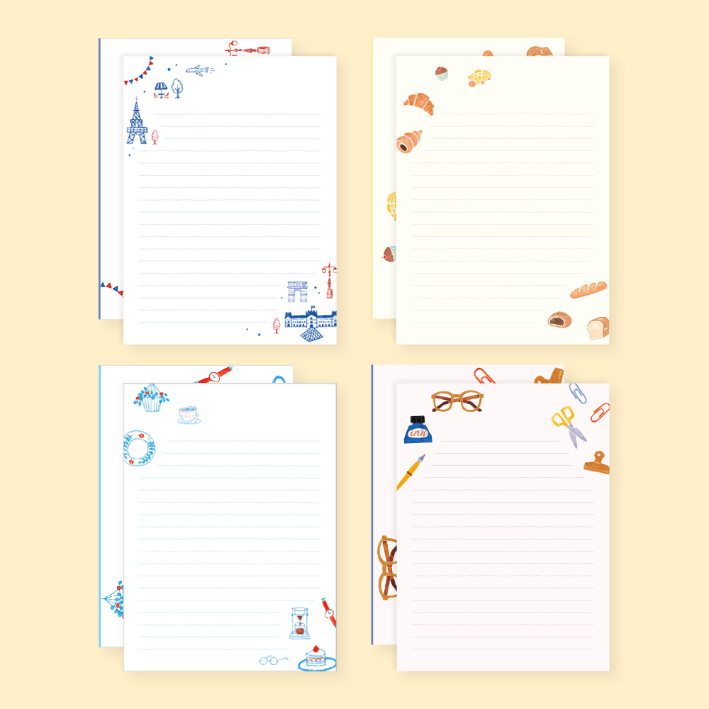 더스페셜 편지지세트 - L