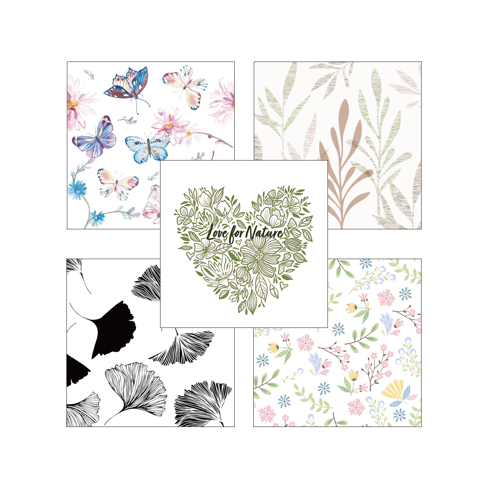 페이퍼 디자인 런치 냅킨