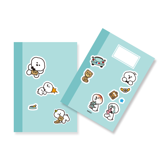 기다려빵아 스티커노트 A5