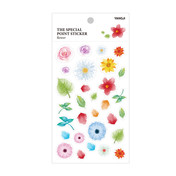 더스페셜 포인트스티커-플라워