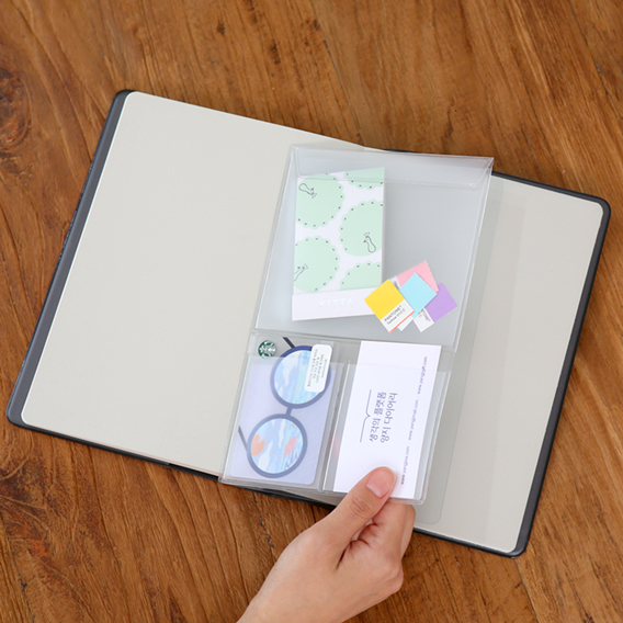 다이어리메이트 명함포켓 L,M,S