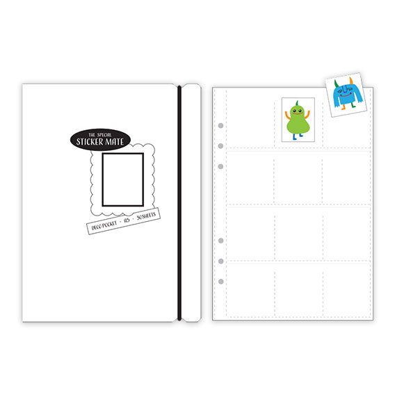 더스페셜 스티커메이트-띠부씰포켓A5